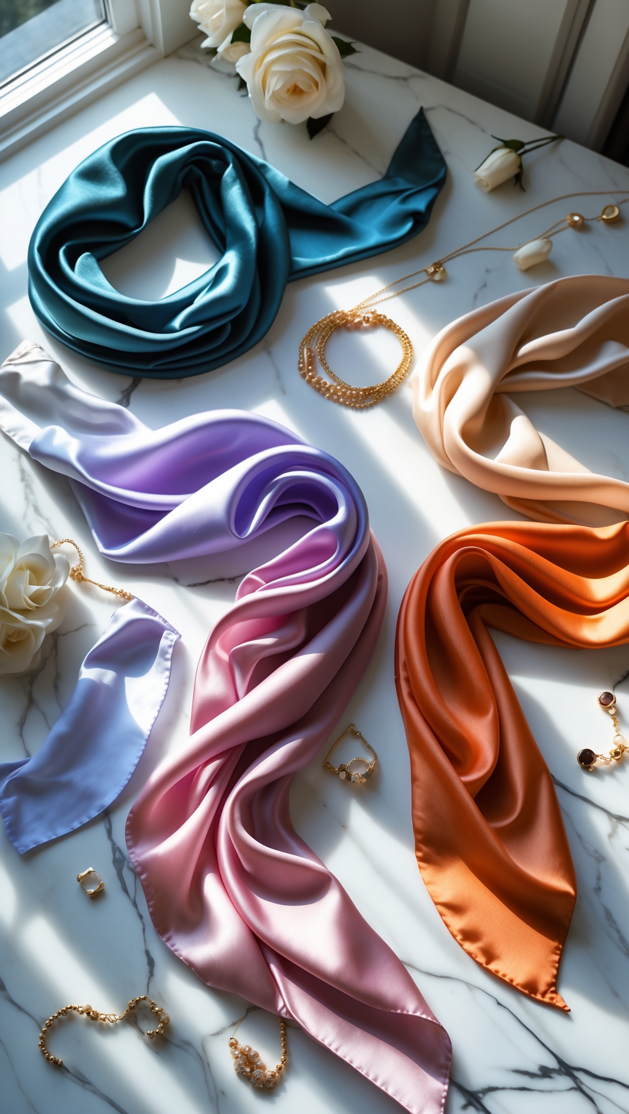 5 Ways to Style a Silk Scarf This Season