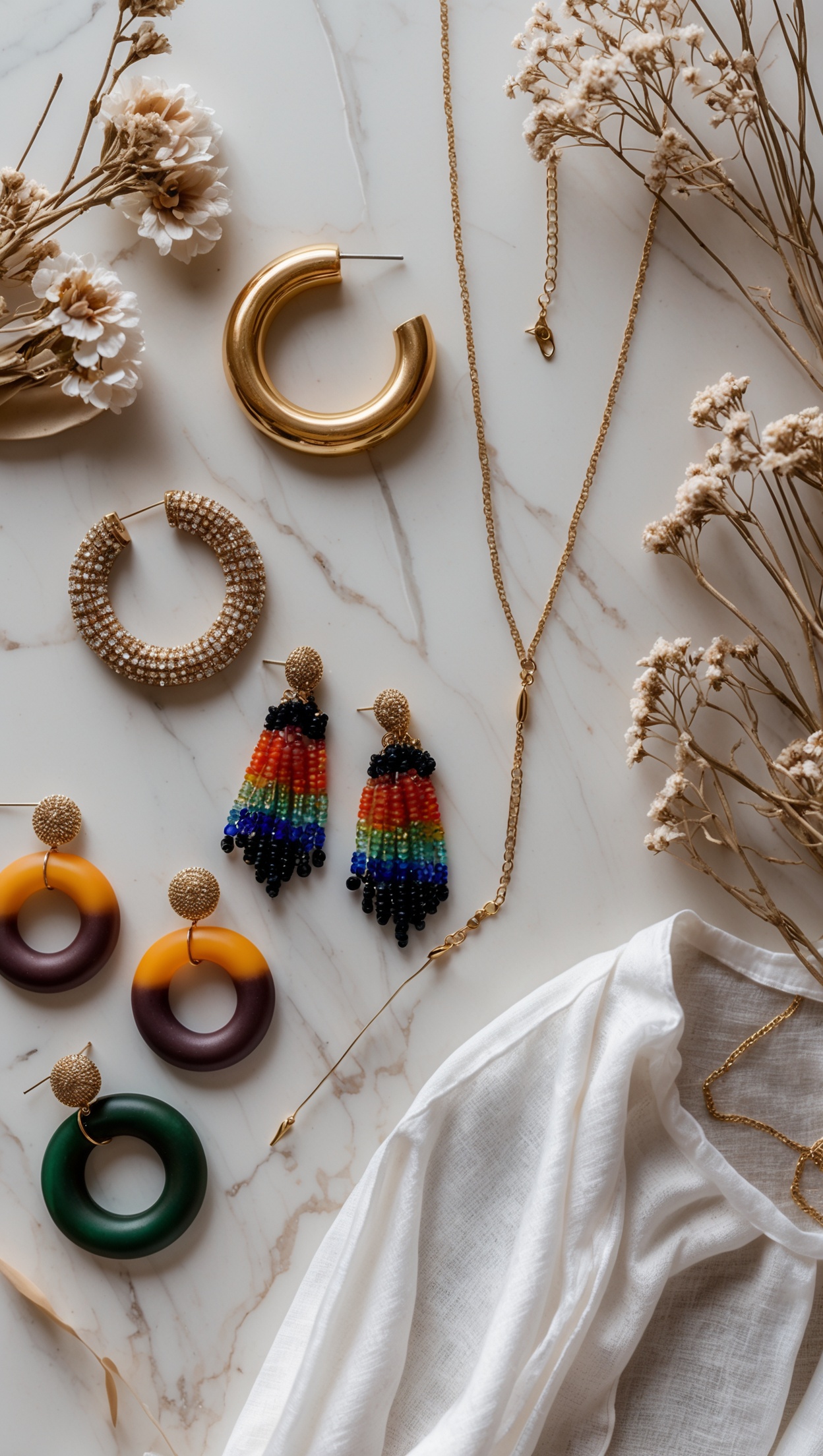 Bold Earrings That Transform Any Simple Outfit