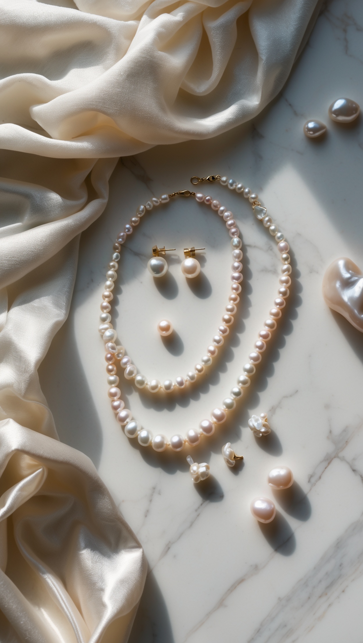 Lustrous Pearls, Totally Modern Looks