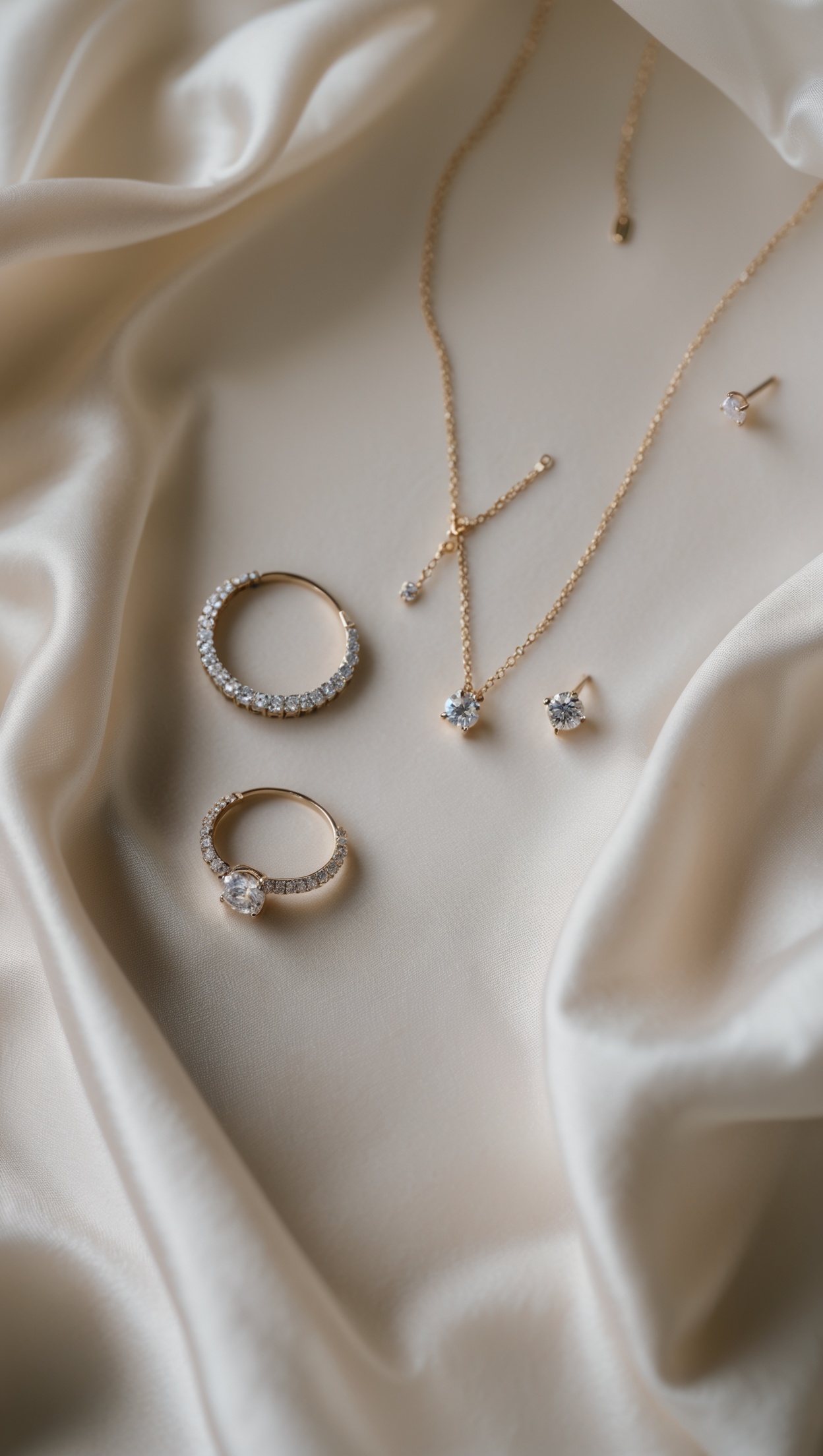 Delicate Diamond Jewelry for the Modern Bride