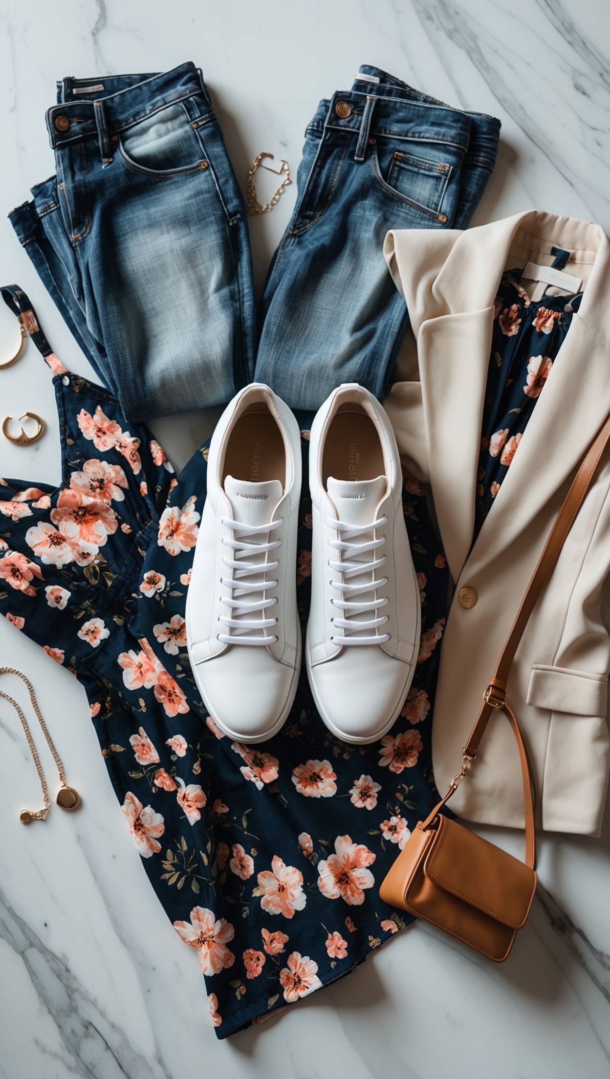 Style White Sneakers with Every Outfit