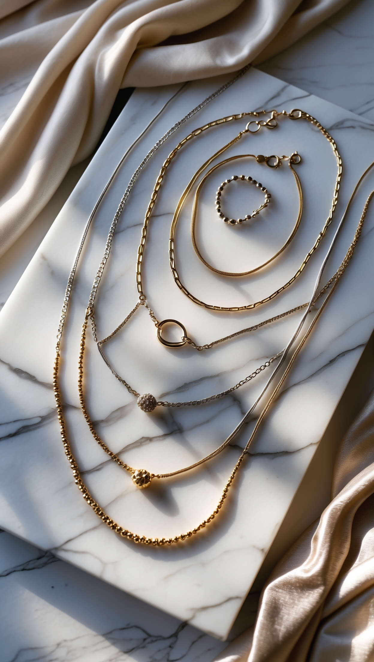 Master the Art of Layering Delicate Necklaces
