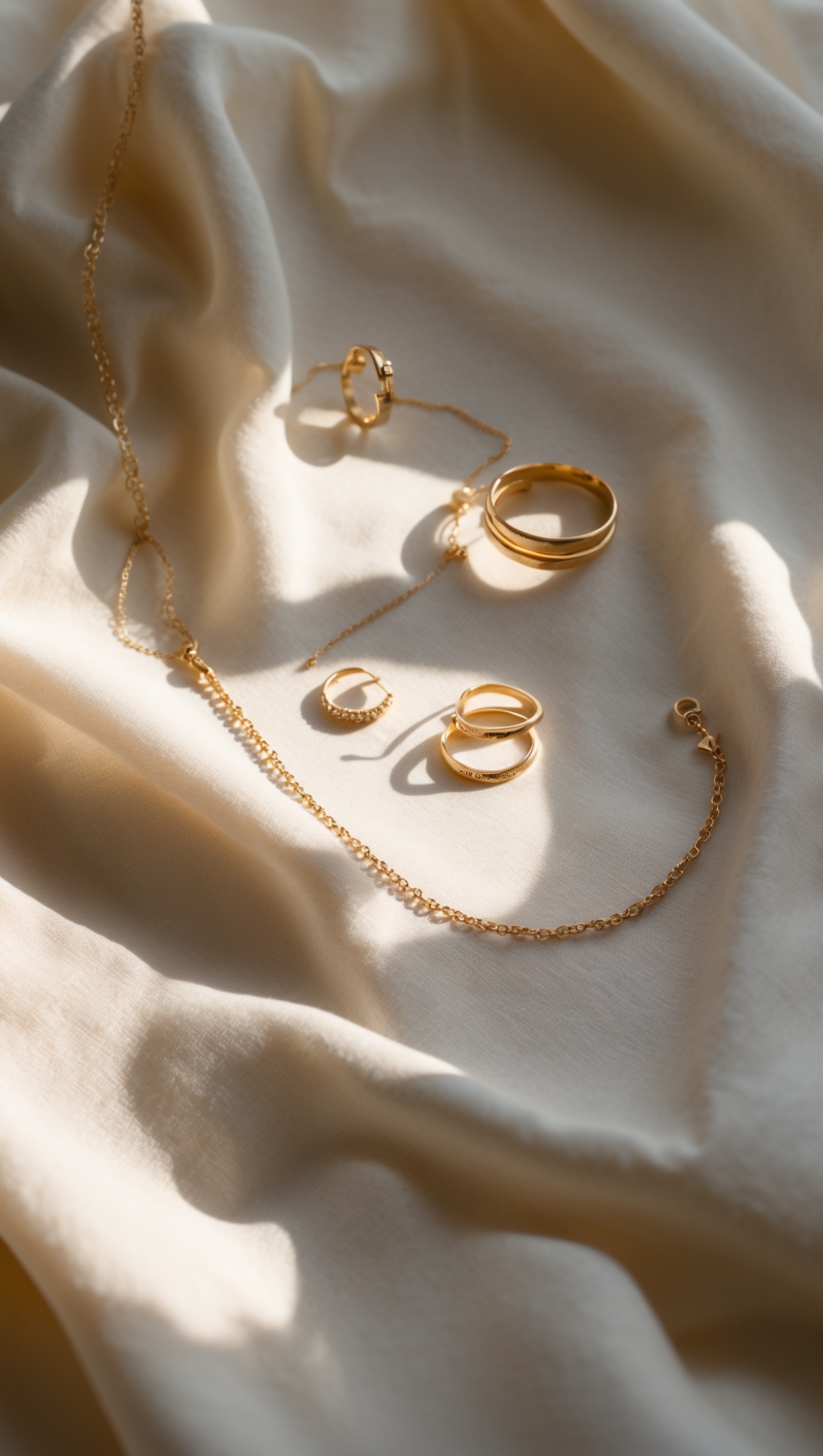 Gold Jewelry Feels Too Bold? Go Minimal