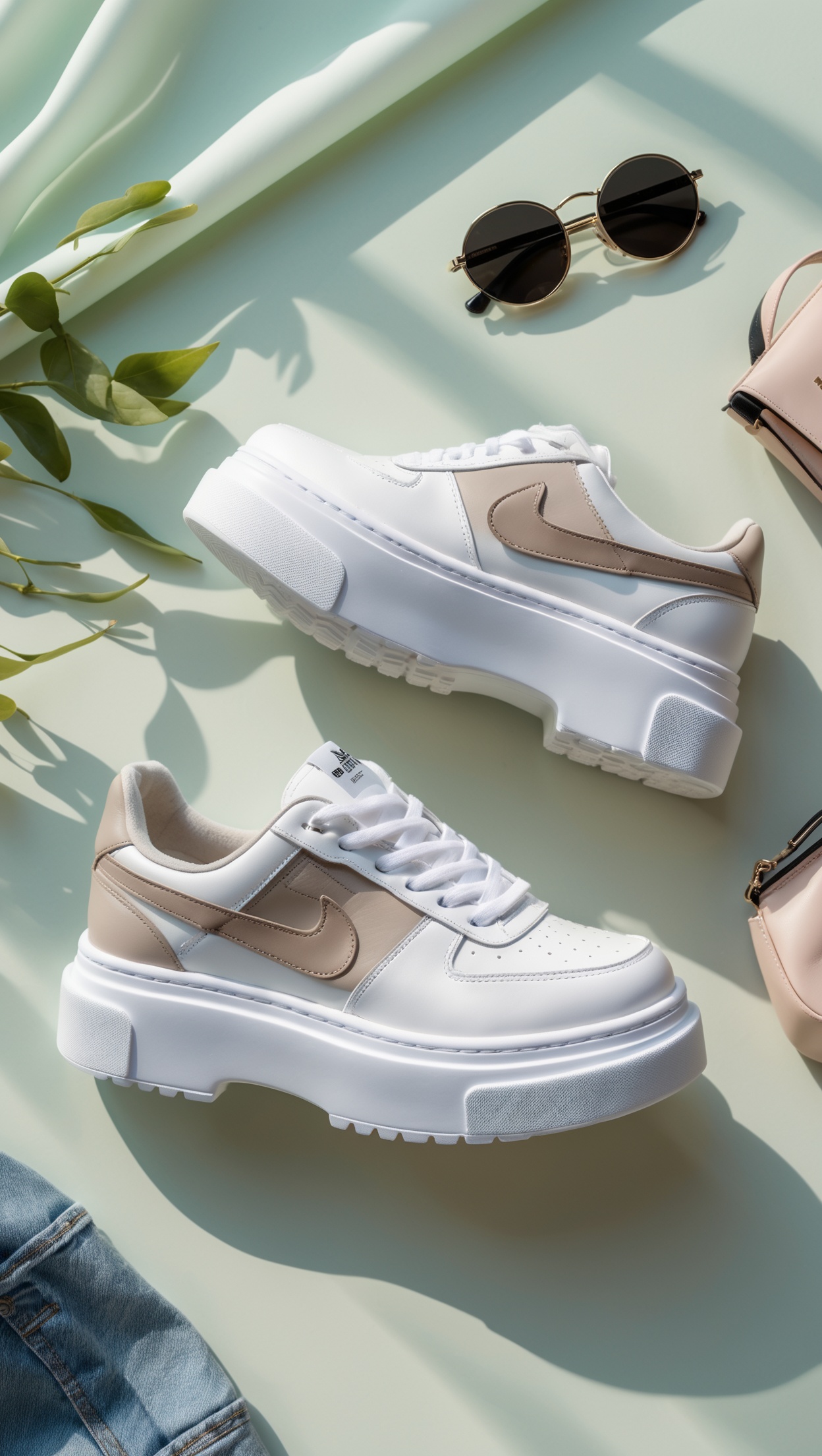 Platform Sneakers: Height + Style in One