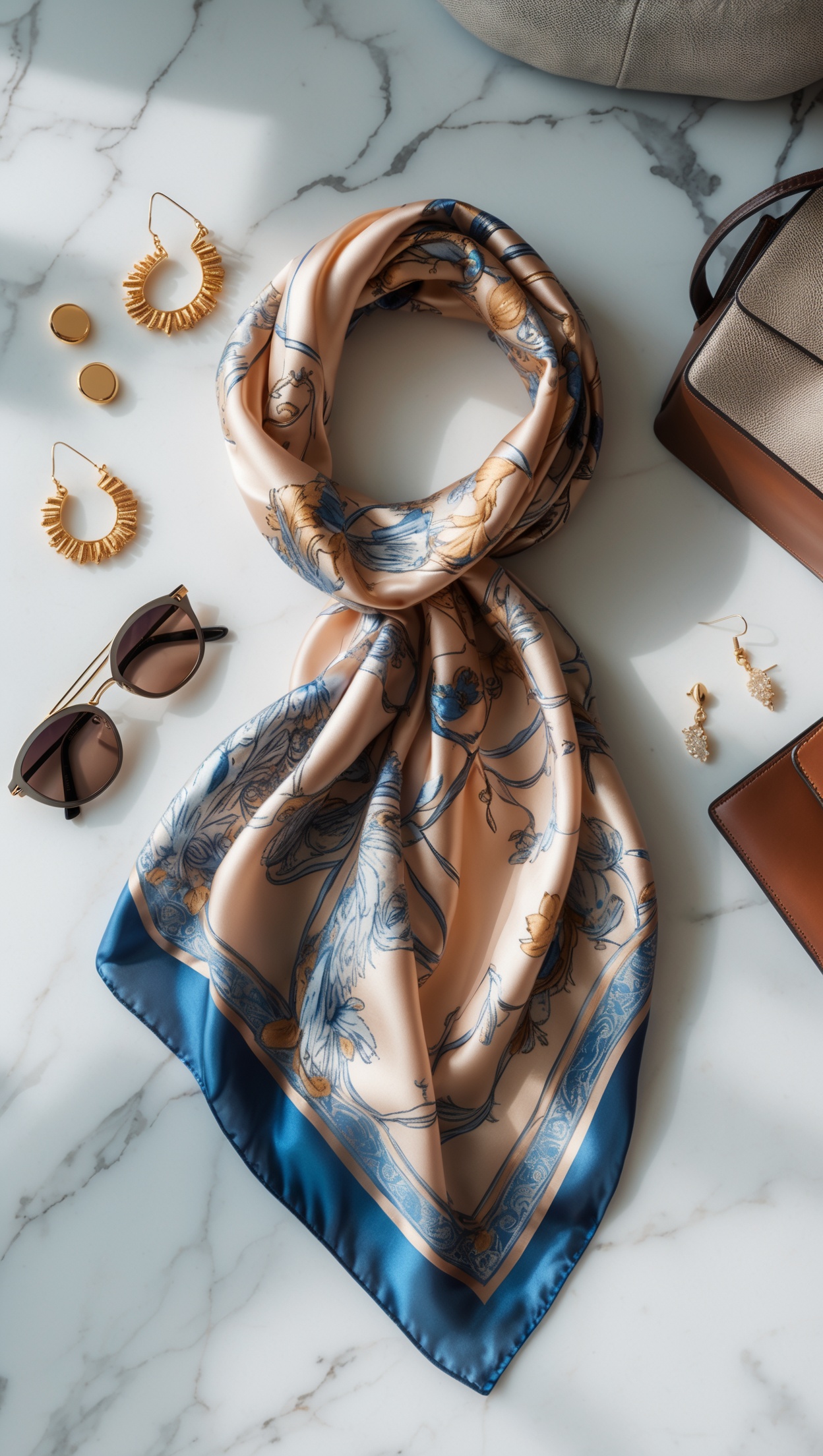 Not Just Neck Wear — 10 Silk Scarf Styles