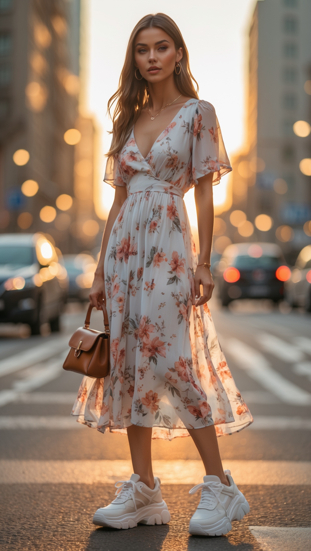 Sneakers + Dresses: It Works