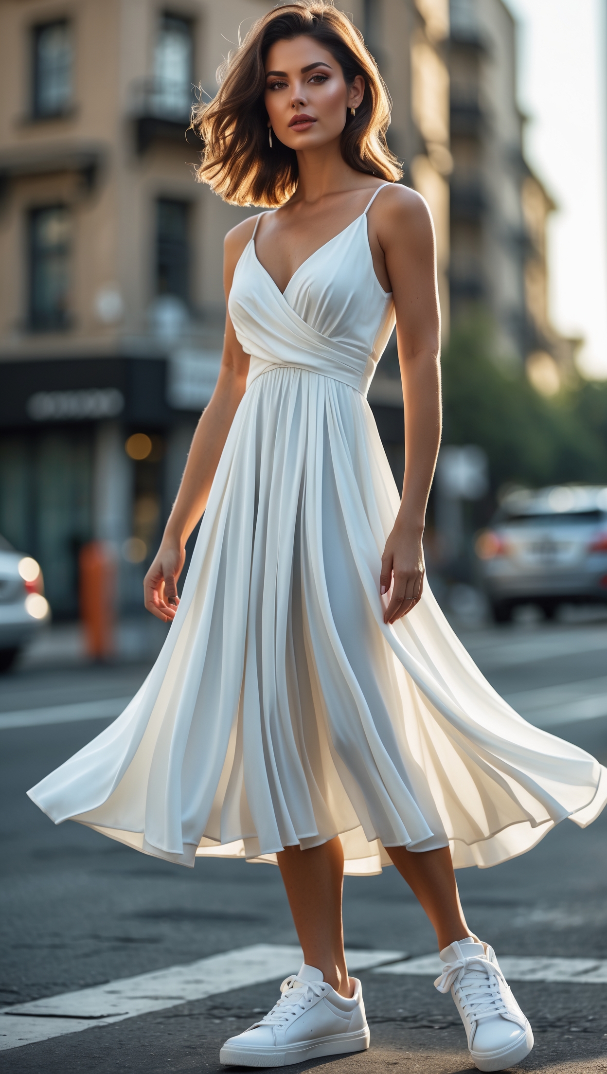 Sneakers & Dress: The Perfect Modern Style Combo