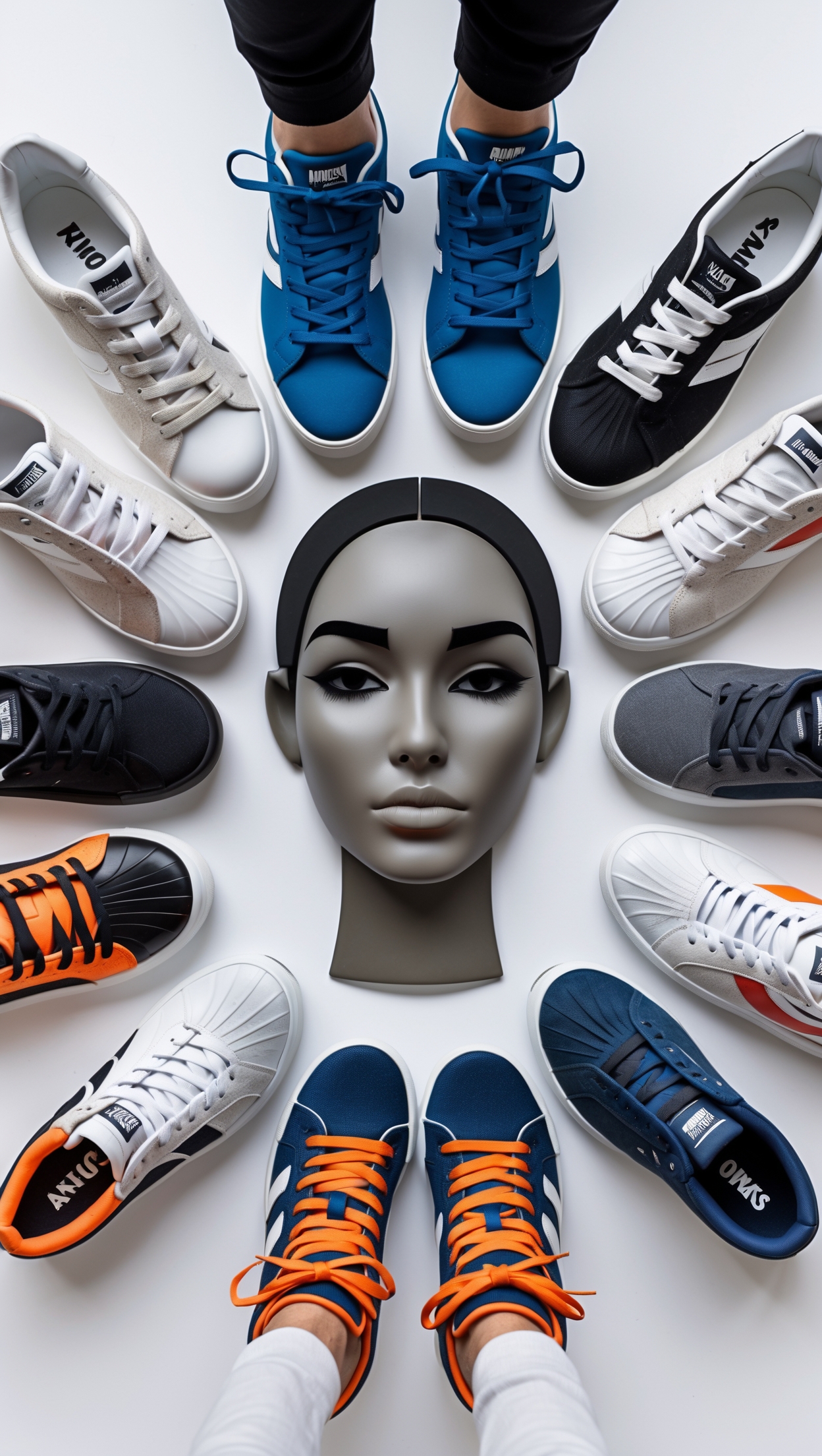 Sneakers That Flatter Every Face Shape Perfectly