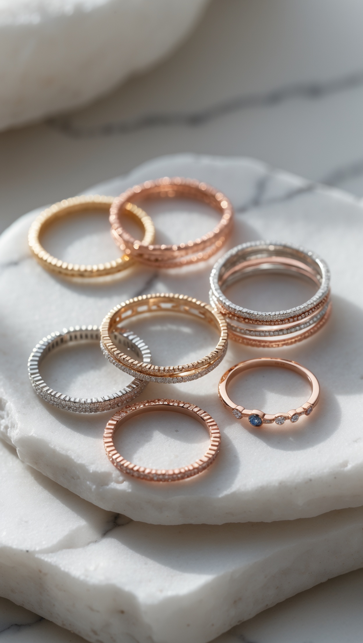 Gold, Silver & Rose: Stack Rings Like a Pro