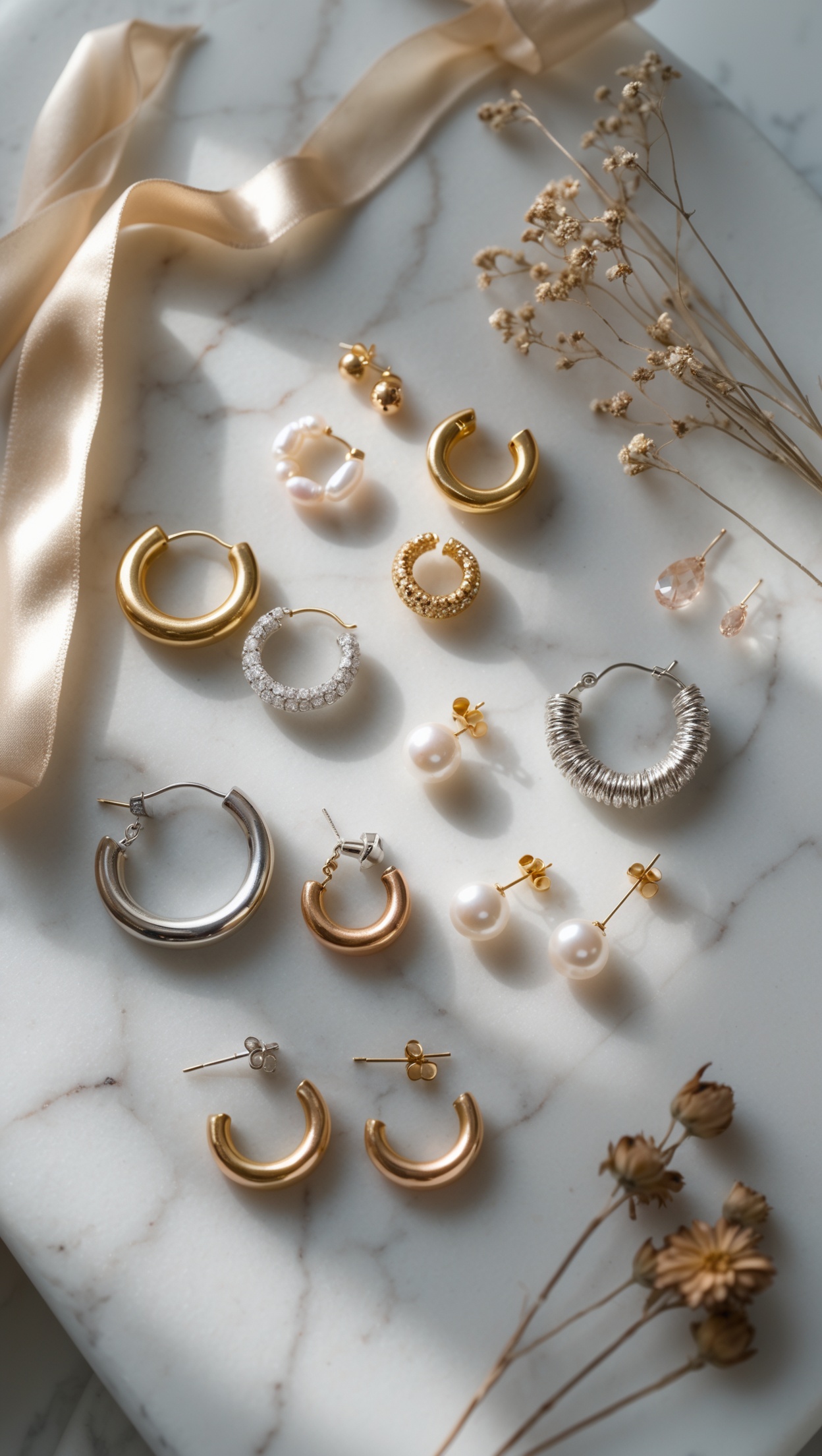 Trending Earring Styles: Hoops, Ear Cuffs & More