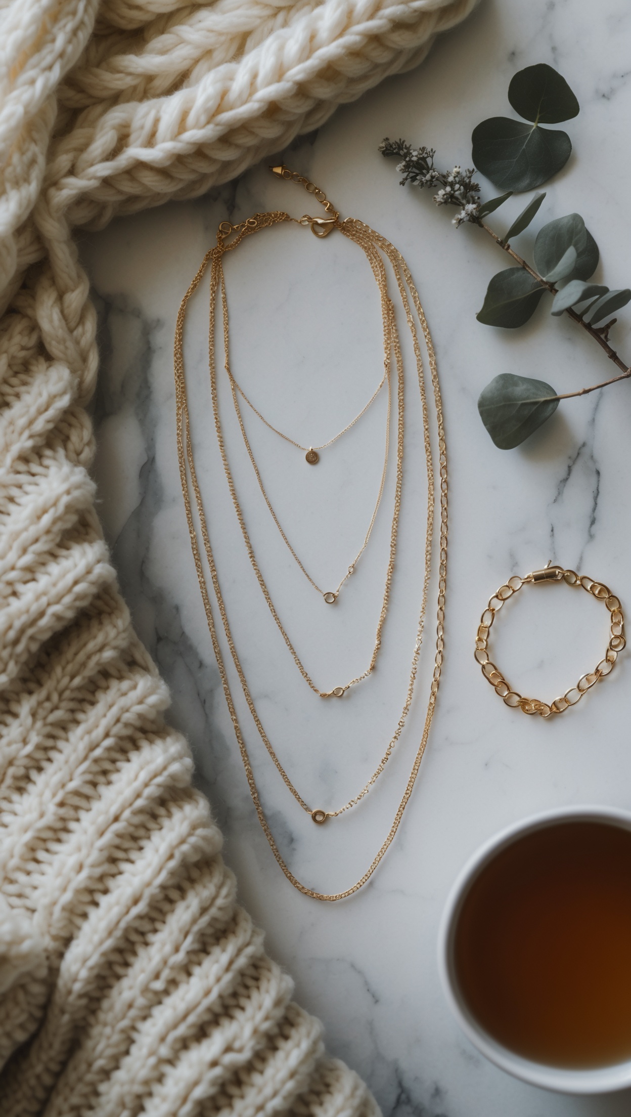 Winter Jewelry Layering Without the Bulk